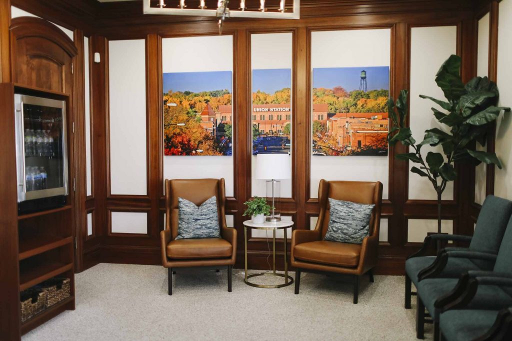 lobby at haslam dental, a dentist office in ogden utah